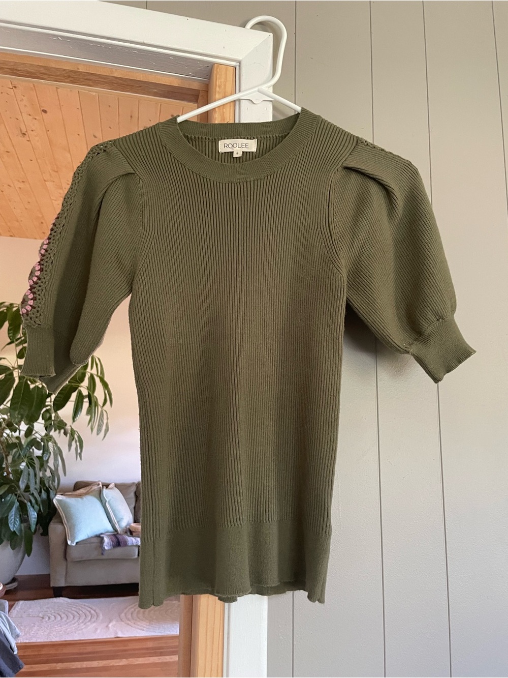 Roolee Crocheted sweater/top